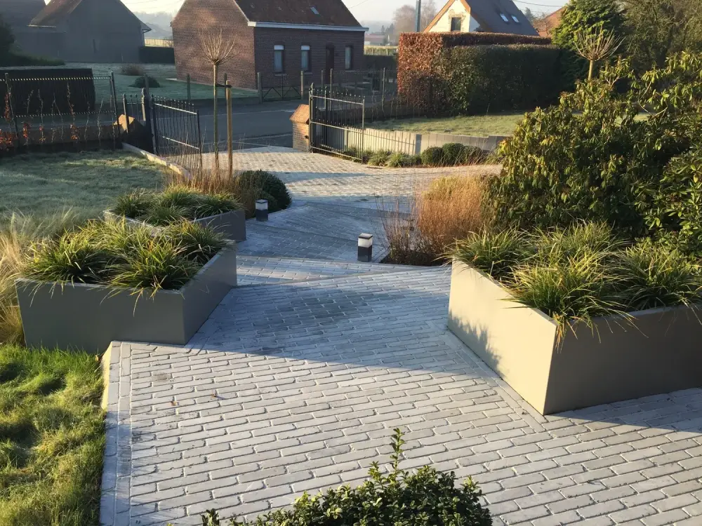 jardin devanture à Kain_Jerome Broucke_architecte_paysagiste (14)