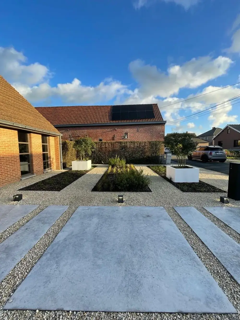 jardin devanture contemporain à Kain_Jerome Broucke_architecte_paysagiste (16)