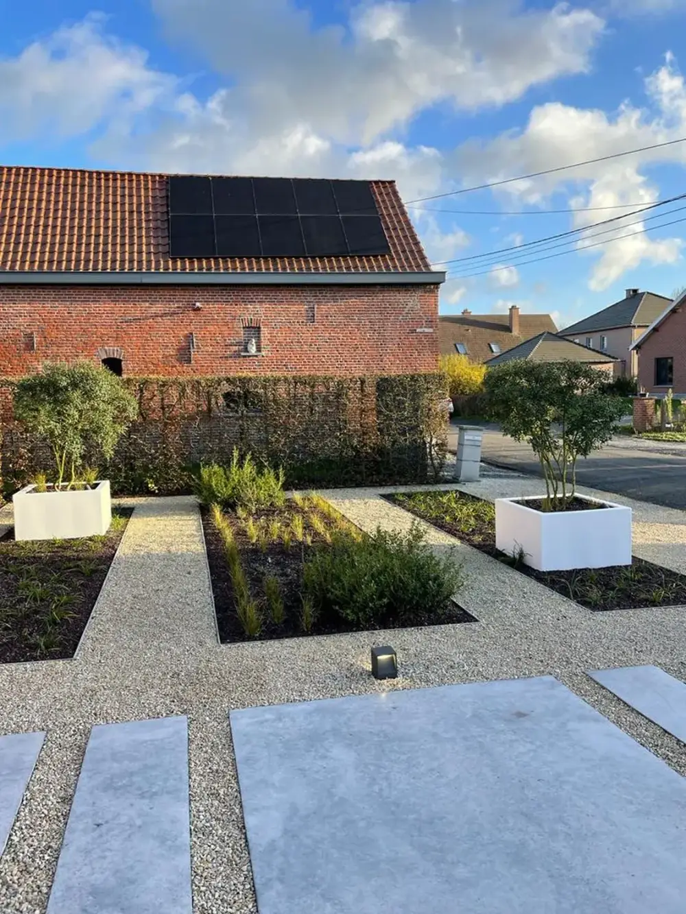 jardin devanture contemporain à Kain_Jerome Broucke_architecte_paysagiste (18)